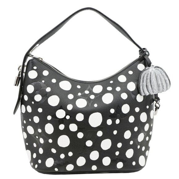 Louis Vuitton  x YK Marshmallow Empreinte Leather Hobo Bag Black - Picture 1 of 13